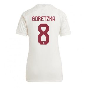 Bayern Munich Fotballdrakt Dame Leon Goretzka #8 Tredje Trøye 2023-24 Kortermet
