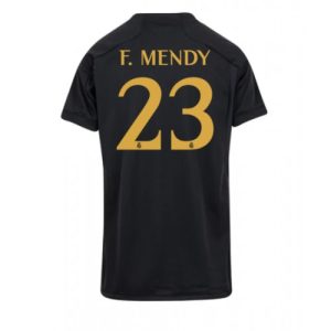 Real Madrid Fotballdrakt Dame Ferland Mendy #23 Tredje Trøye 2023-24 Kortermet