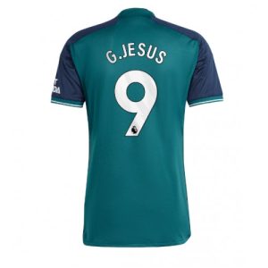 Arsenal Fotballdrakt Herre Gabriel Jesus #9 Tredjedrakt 2023-24 Kortermet