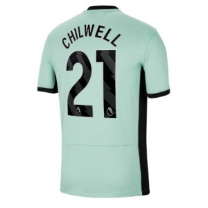 Chelsea Fotballdrakt Herre Ben Chilwell #21 Tredjedrakt 2023-24 Kortermet