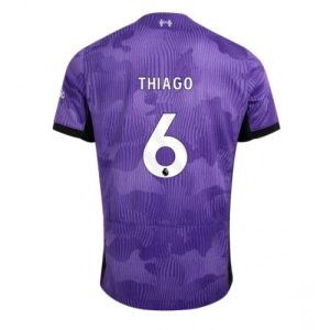 Liverpool Fotballdrakt Herre Thiago Alcantara #6 Tredjedrakt 2023-24 Kortermet