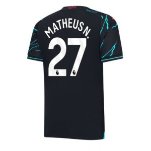 Manchester City Fotballdrakt Herre Matheus Nunes #27 Tredjedrakt 2023-24 Kortermet