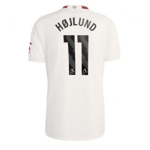 Manchester United Fotballdrakt Herre Rasmus Hojlund #11 Tredjedrakt 2023-24 Kortermet