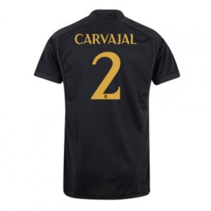 Real Madrid Fotballdrakt Herre Daniel Carvajal #2 Tredjedrakt 2023-24 Kortermet