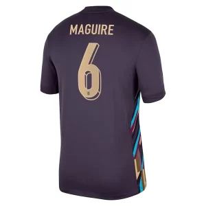 EM 2024 England Harry Maguire #6 Bortedrakt Herre Kortermet Fotballdrakt