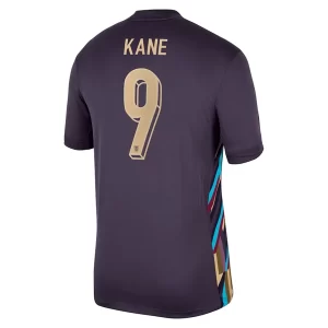 EM 2024 England Harry Kane #9 Bortedrakt Herre Kortermet Fotballdrakt