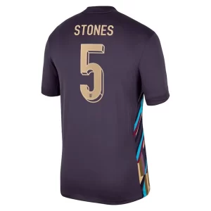 EM 2024 England John Stones #5 Bortedrakt Herre Kortermet Fotballdrakt