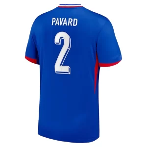 EM 2024 Frankrike Benjamin Pavard #2 Hjemmedrakt Herre Kortermet Fotballdrakt