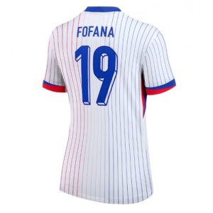 EM 2024 Frankrike Fofana #19 Bortedrakt Dame Kortermet Fotballdrakt